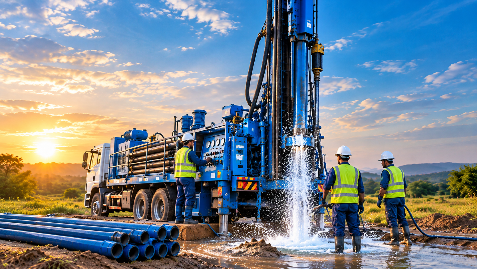 Drilling & Borehole Contractor in Qatar by DEFENDEX in Qatar