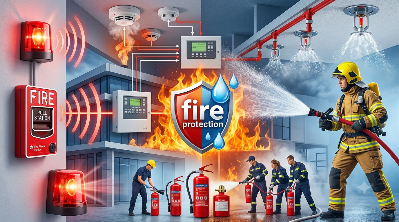 Fire Alarm & Fire Fighting Contractor in Qatar by DEFENDEX in Qatar